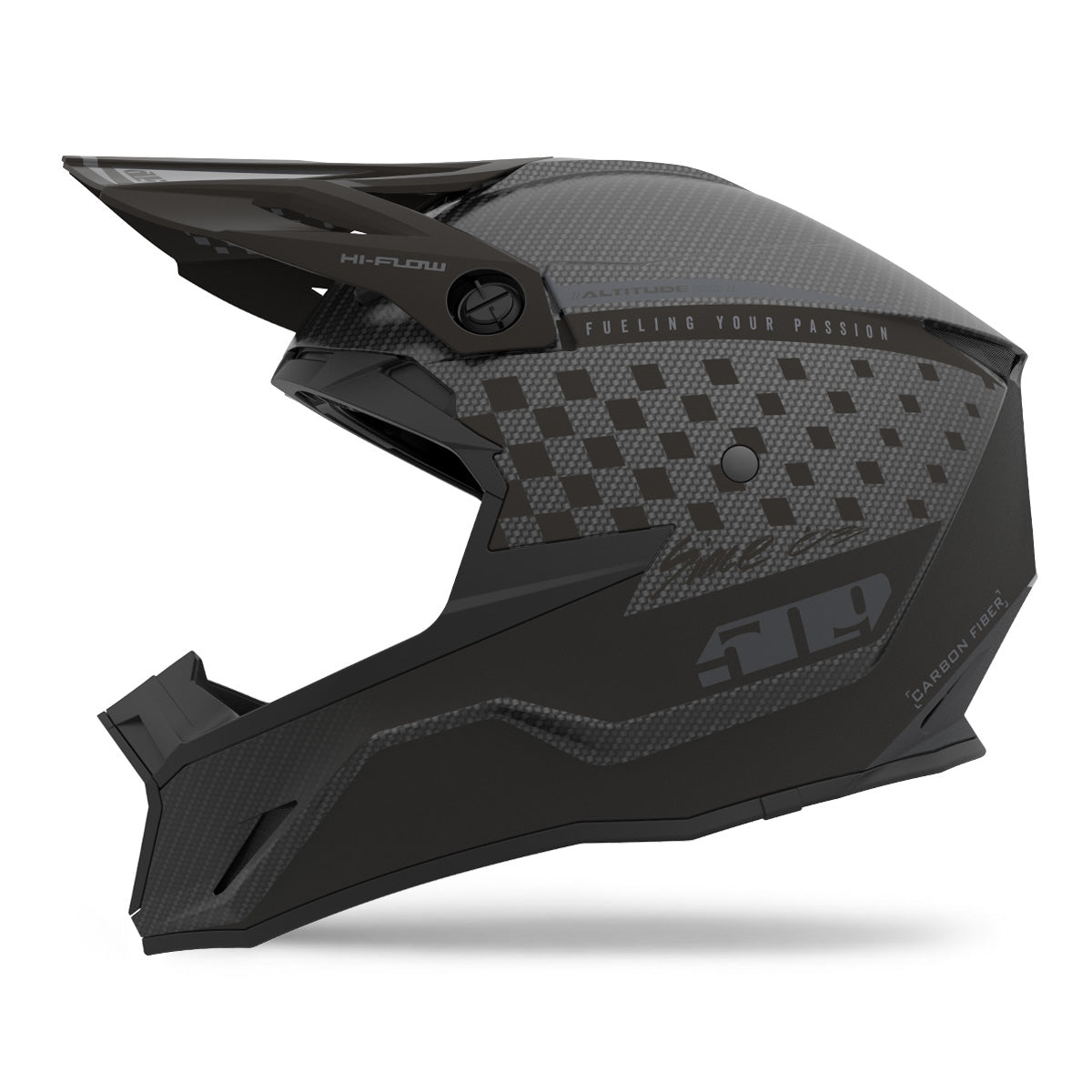 Altitude Offroad Carbon Fiber Pro Helmet – 509 - Main Image