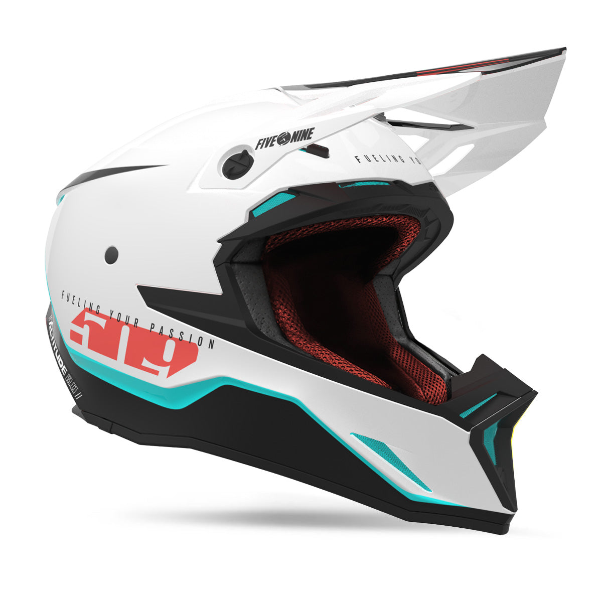 Altitude 2.0 Offroad Pro Helmet - Sci-Fi White