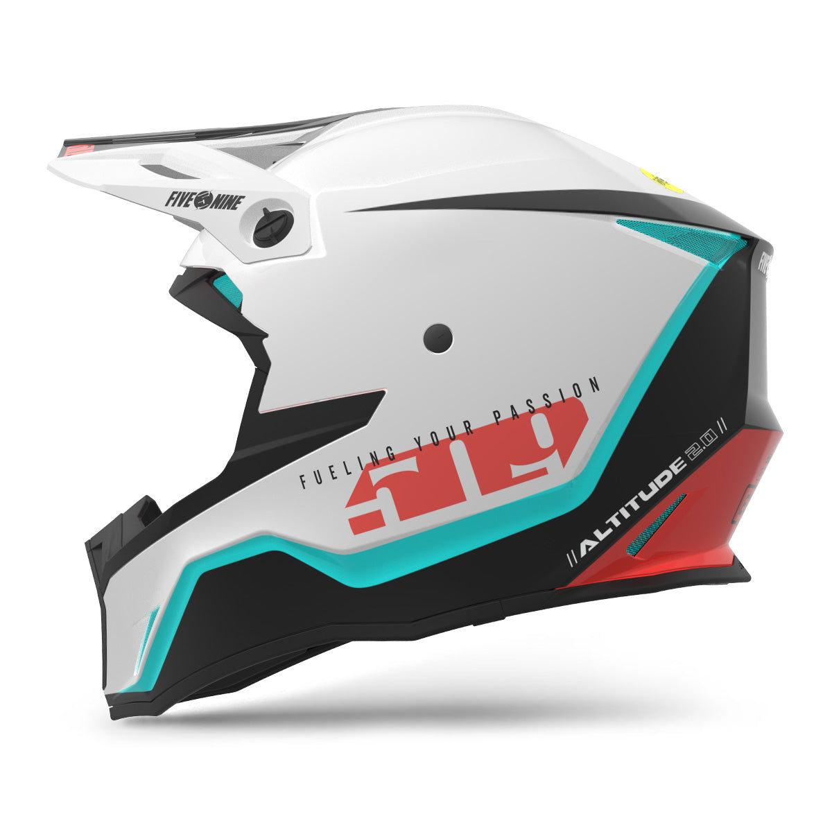 Altitude 2.0 Offroad Pro Helmet - Sci-Fi White