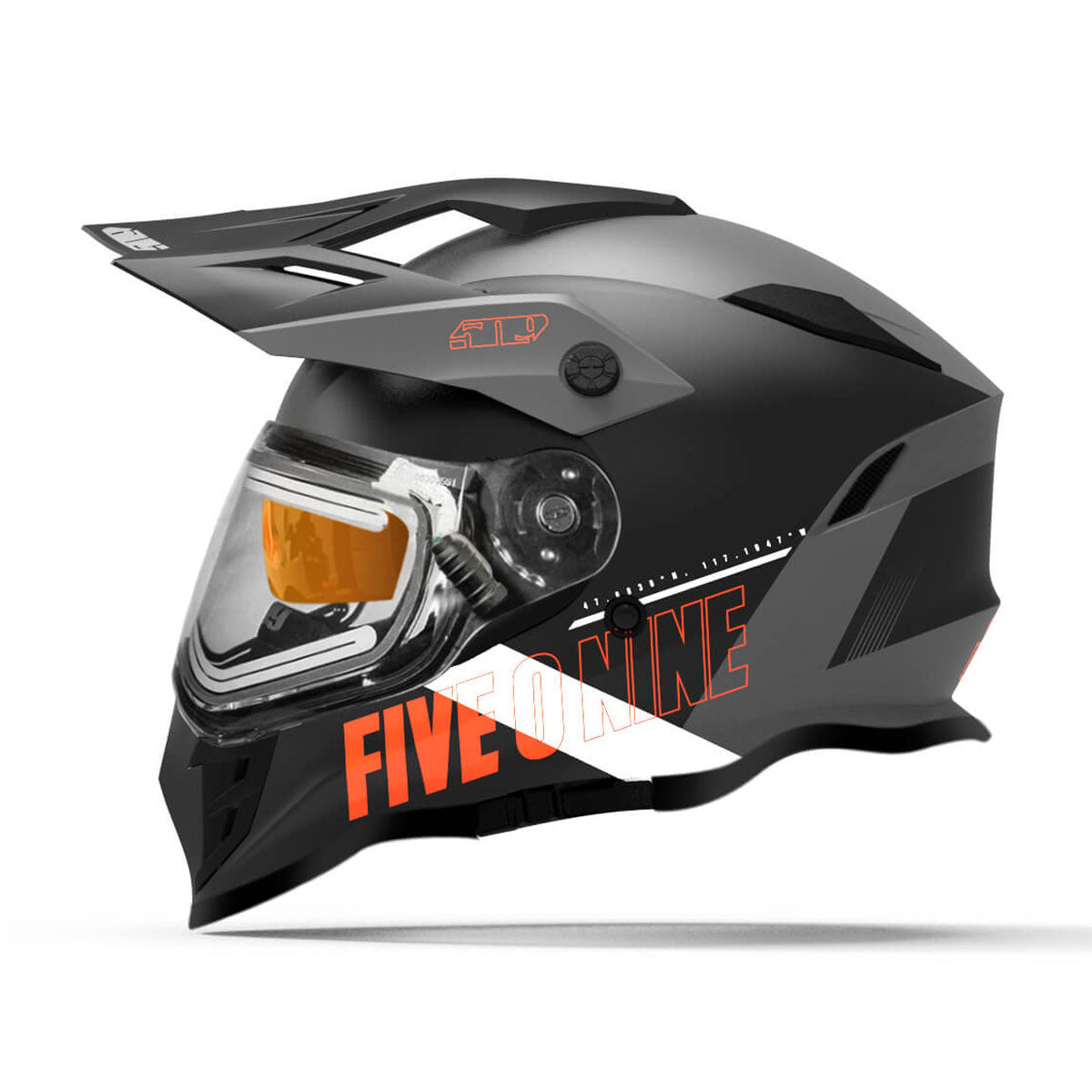 Delta R3L Ignite Helmet Orange (2023) / LG