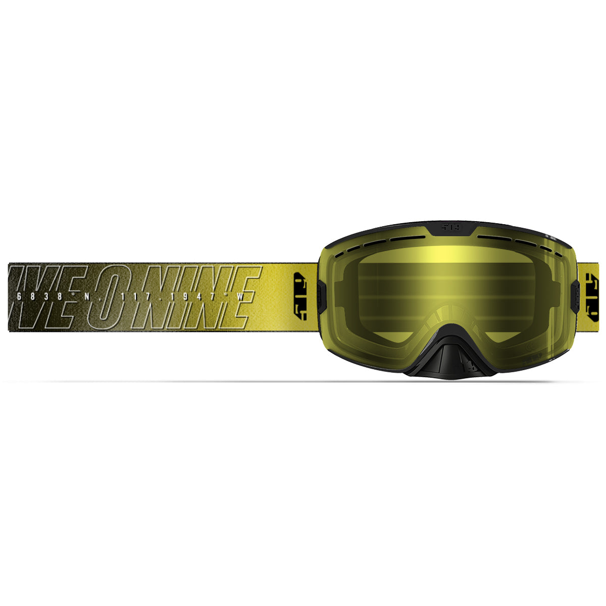 ski goggles yellow Kingpin Goggle Shifter Yellow