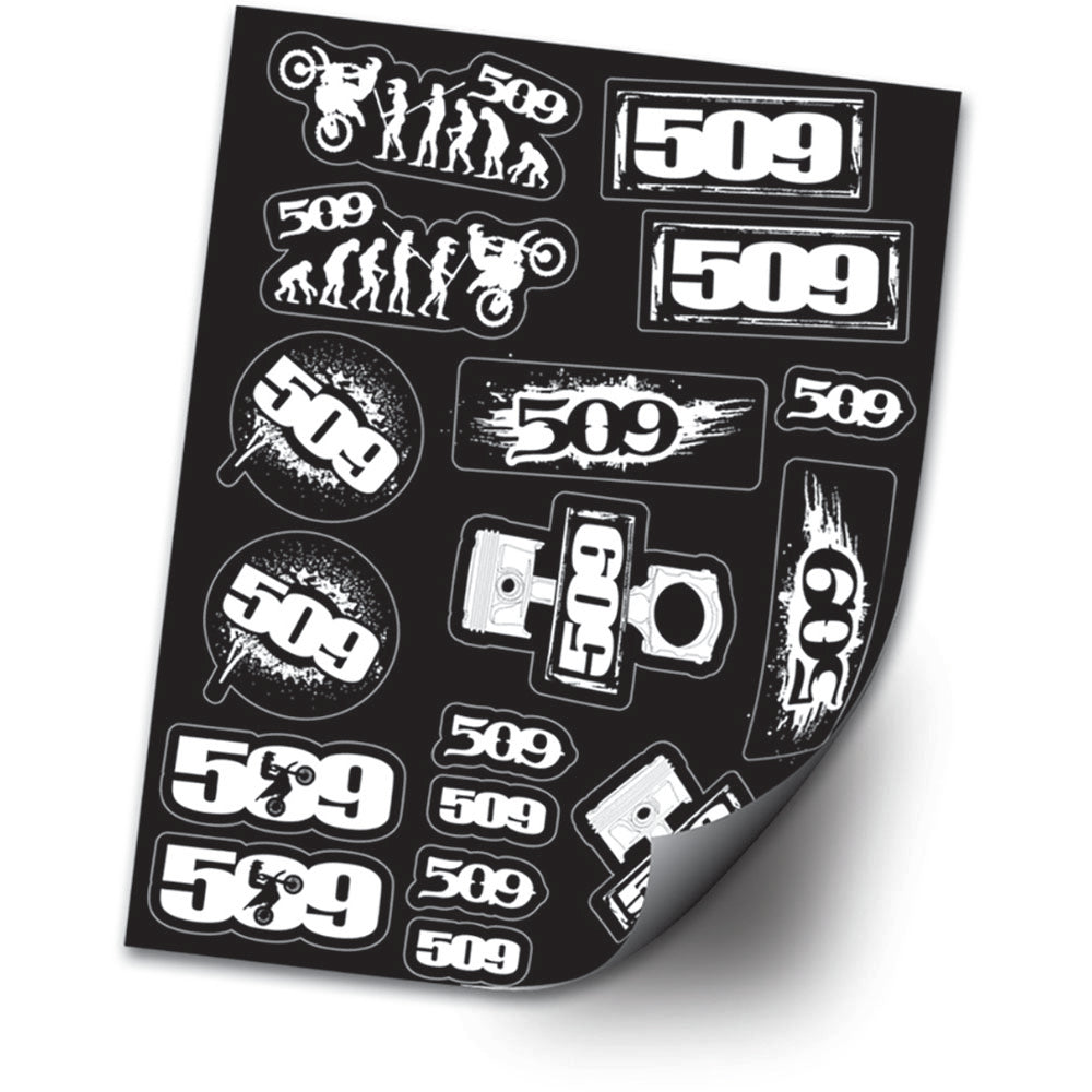 508 Area Code Sticker MX Sticker Sheet – 509