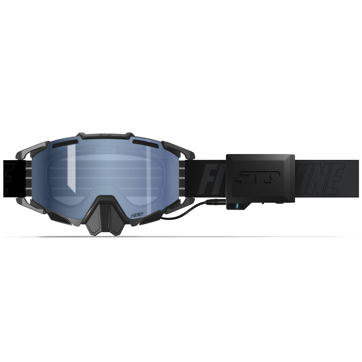 heated snowmobile goggles Sinister X7 Ignite S1 Goggle Black Sapphire