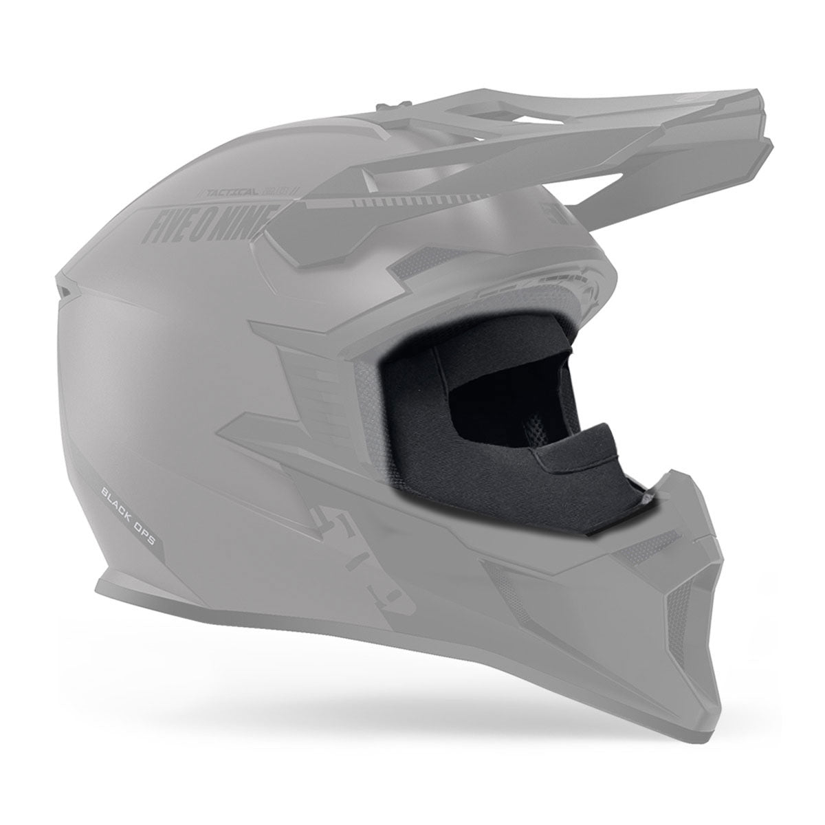 bike helmet protection systems 509 V.E.E.S. Protection System for Tactical 2.0 Helmet, Black / YL