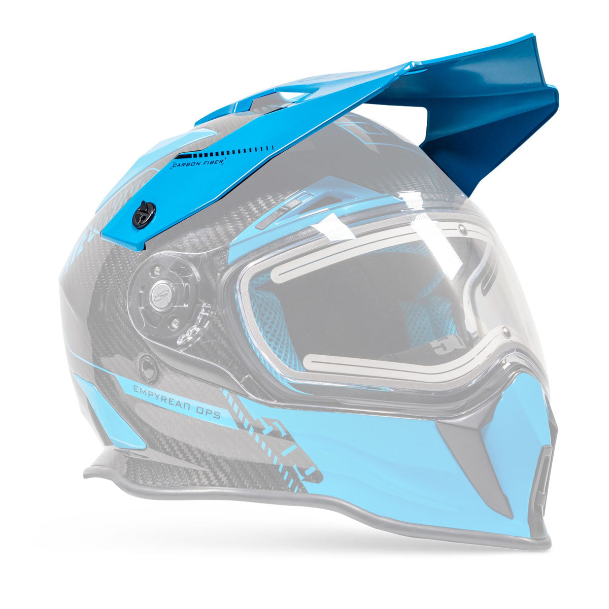 Visor for Delta R3 Carbon Fiber Helmets