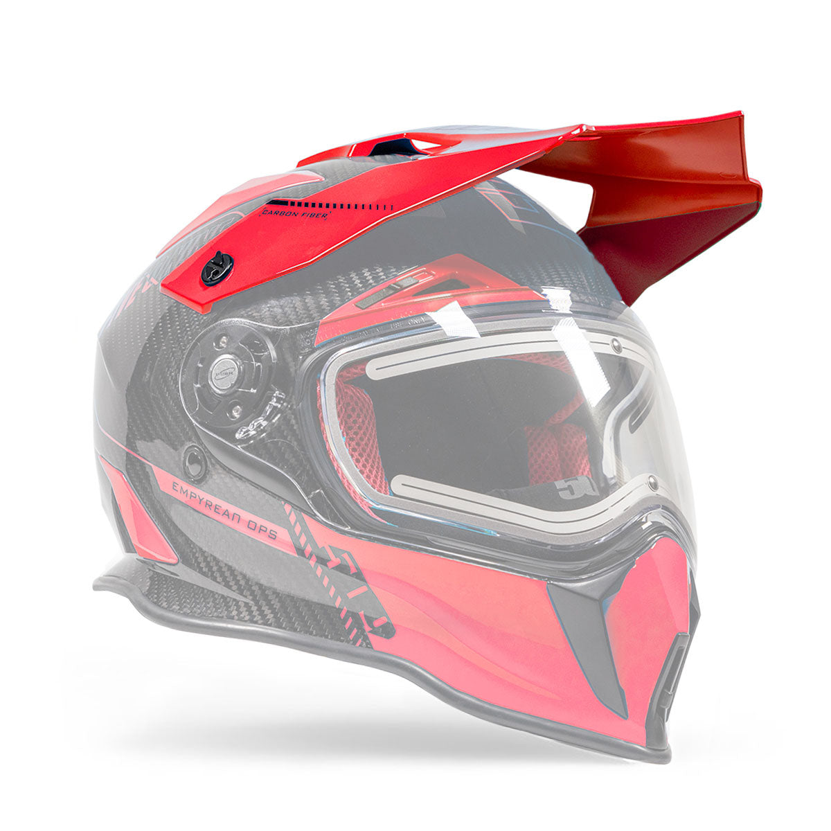 Visor for Delta R3 Carbon Fiber Helmets